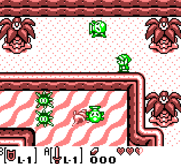 gif of link battling octorok from Link's Awakening on the GB